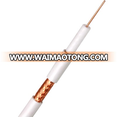 Astel Coaxial Cables RG6 Copper Best Price RG6 with Power Cable 305m Wooden drum RG6 Coax Cable