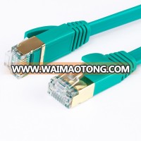 Support small orders  cat7 ethernet patch cable 28awg utp ftp sstp cat7 telecommunication flat cable